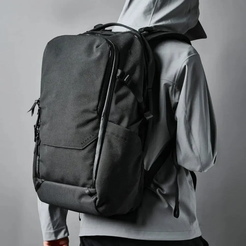 NWT Alpaka Elements Travel Backpack Black | Axoflux 600D